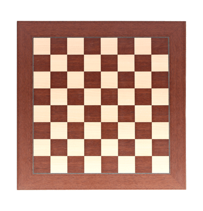 Set the chess board and make sure that the bottom right square is a white square.