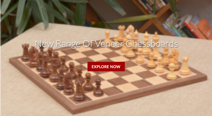 Veneer chess boards