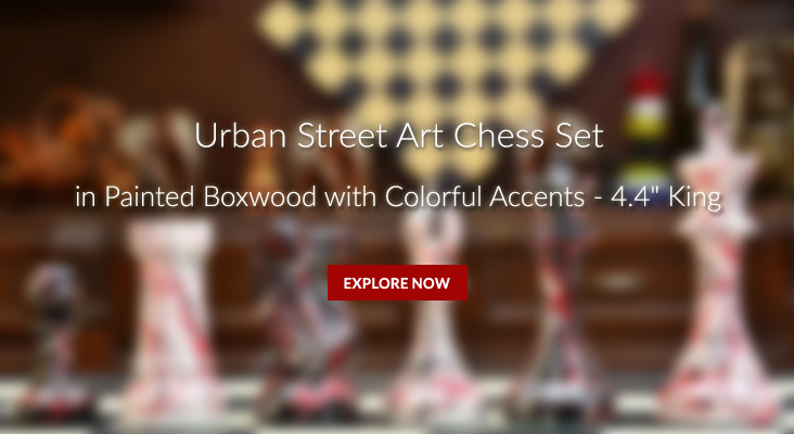 Urban Street Art Chess Set