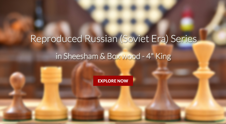 Reproduced Russian (Soviet Era) Series Chess Set 