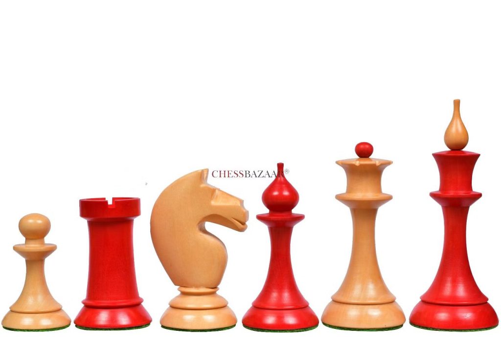 The 1950s Soviet Russian Latvian Reproduced Chess Pieces