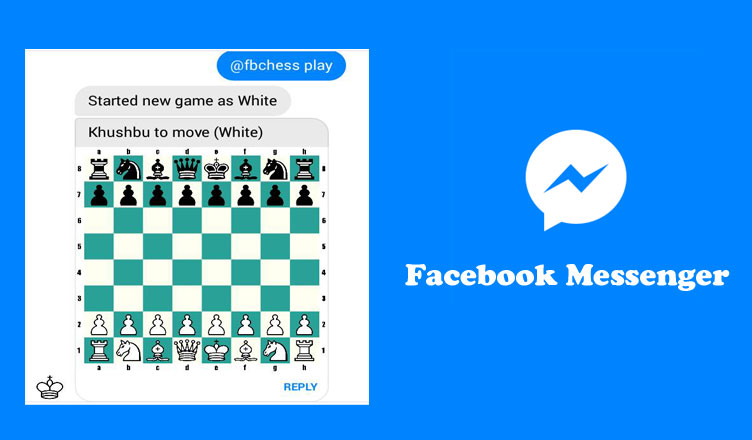 How to play chess on facebook messenger for free