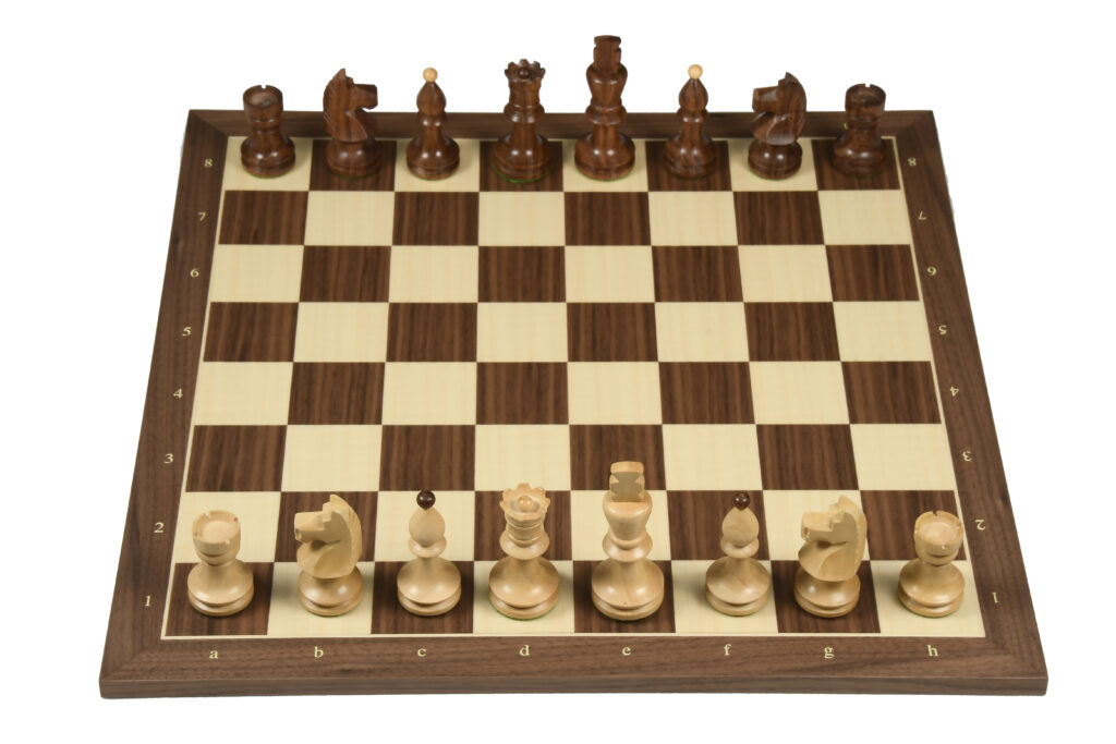 King placement at the chess board