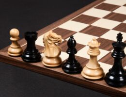 Fierce Knight Staunton Series Wooden Weighted Chess Pieces
