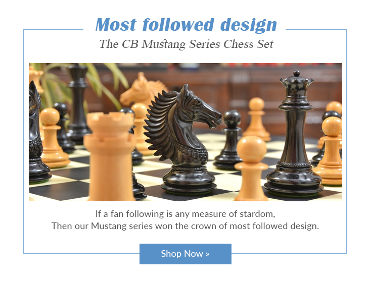 Most followed chess set design of 2017