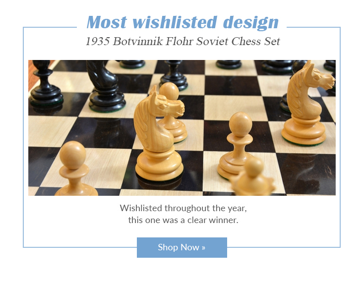 Most wishlisted chess set of the year 2017