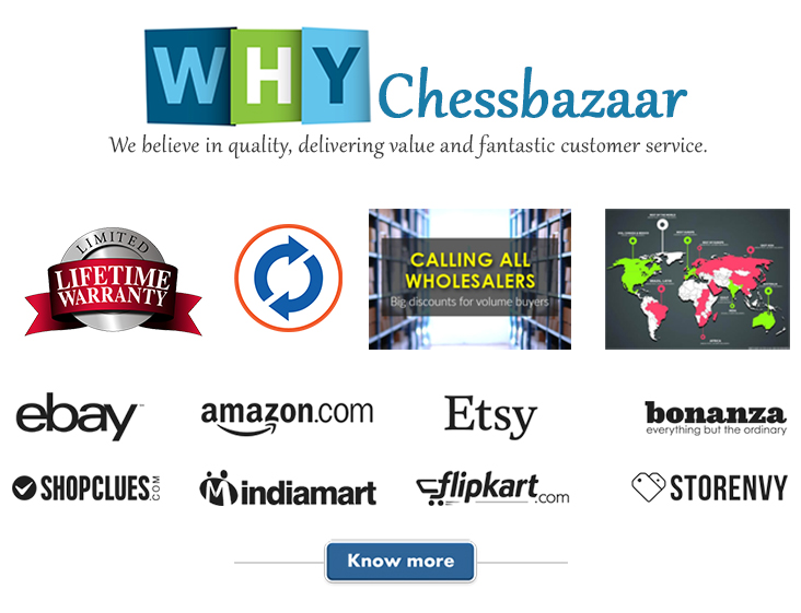 Why you should buy from chessbazaar? Here are the reasons.