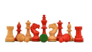 Special Edition Reproduced Vintage 1950's Circa Bohemia Staunton Series German Chess Set