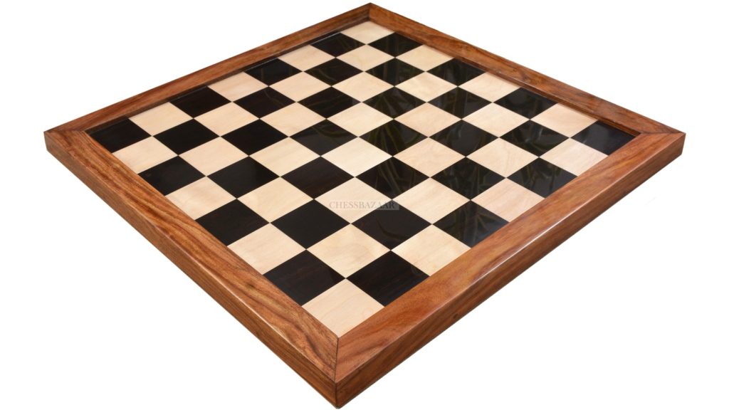 Wooden Chess Board Ebony Sheesham Wood 21.8" - 60 mm