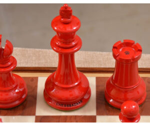 Chess piece movement on a chessboard.