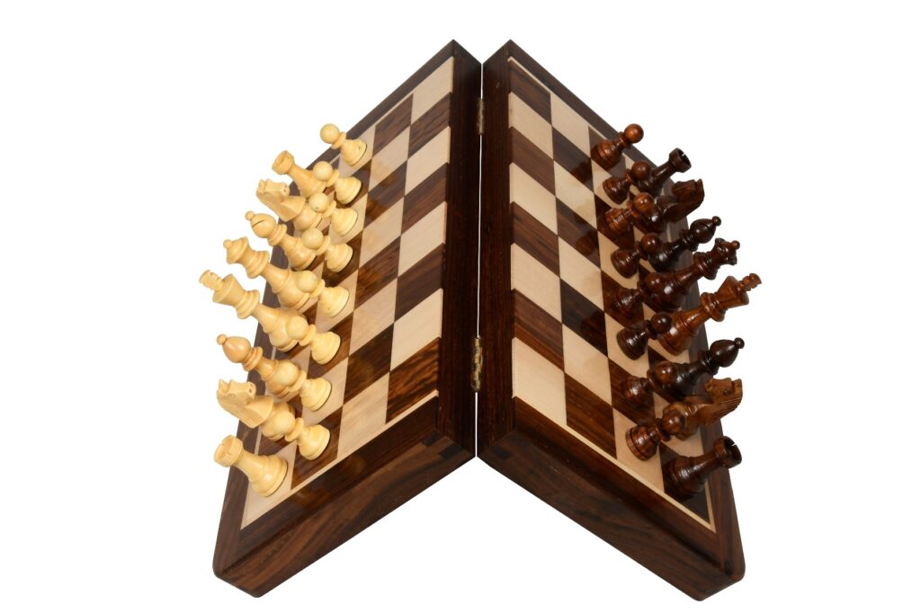 View of Our Magnetic Chess Set