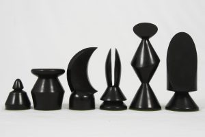 Max Ernst Chess in ebony