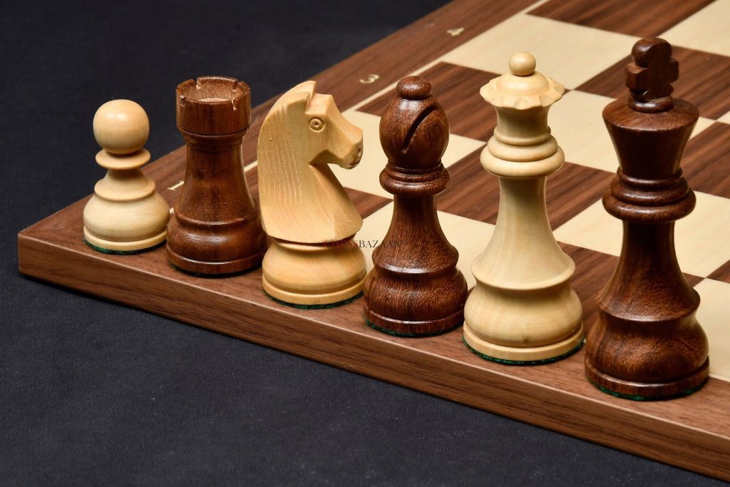 Master of Chess Olympic Wooden Chess Board 30 cm – Tournament Chess Game –  Handmade Chess Game – Wooden Foldable Chess Game – Chess Games for Children