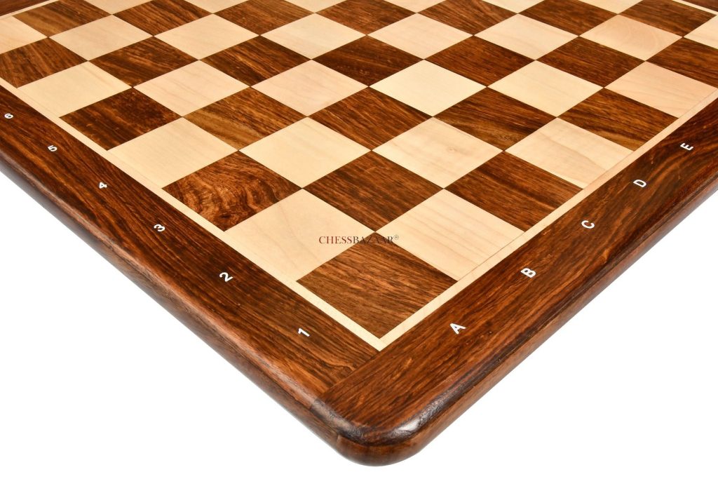 Wooden Chess Board in Sheesham Wood with Notation 21 Inch