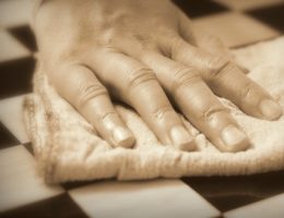 Wooden Chess Board care at house