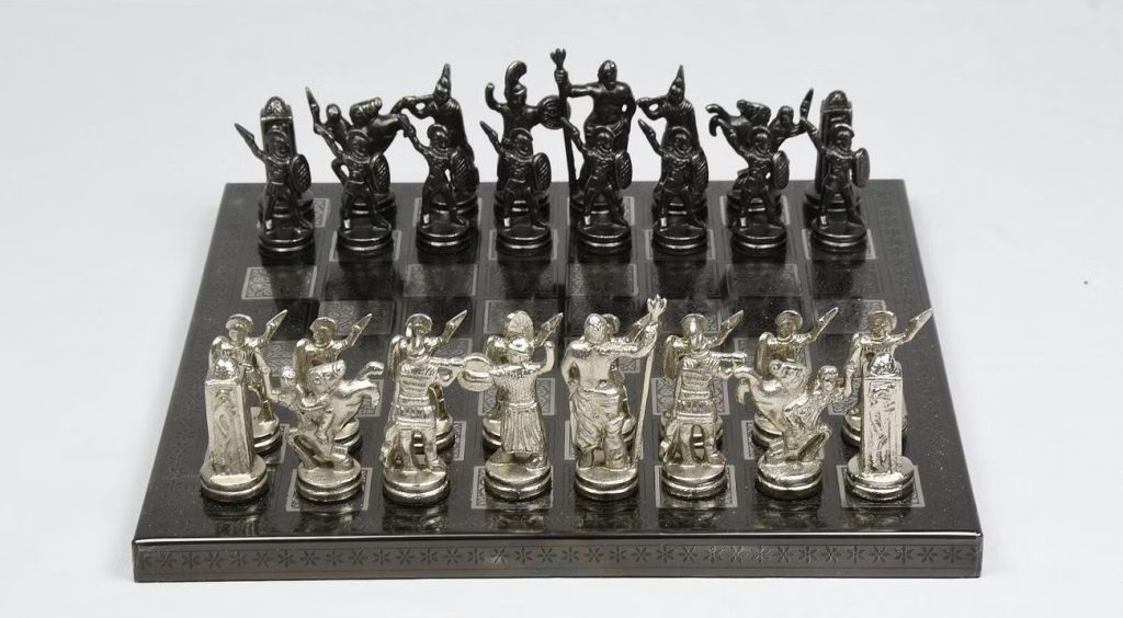Metal Chess Set Alexander Series