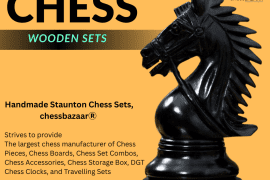 Buy wooden chess sets online with High discount - Premium handcrafted black rosewood knight piece from Chess Bazaar India with worldwide shipping