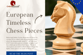 Premium handcrafted wooden chess sets displayed for European market with luxury Staunton design pieces