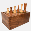 Chess Pieces with Chess Box