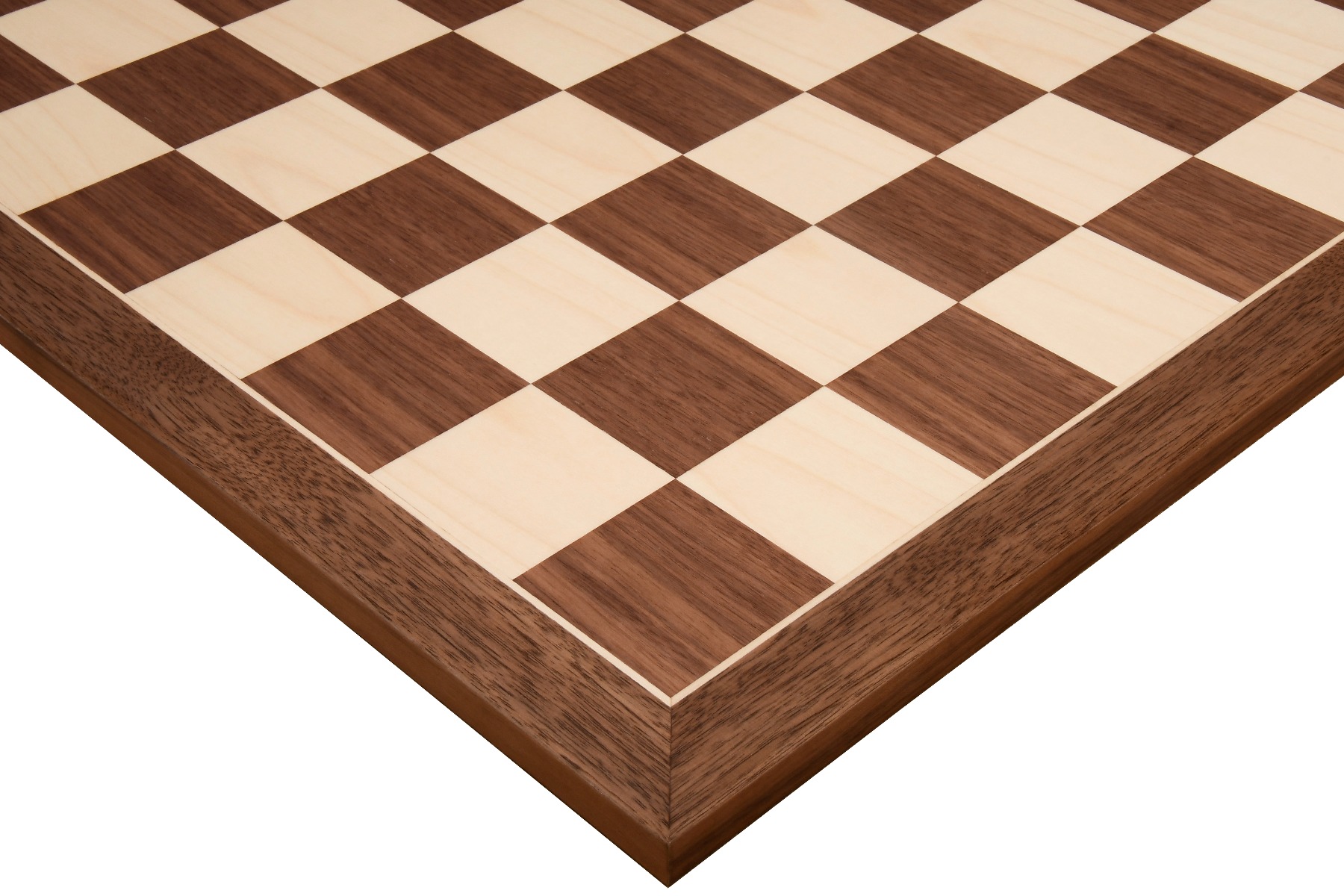 Square Size 60mm Ebony Wood & Maple 21'' GOLDEN ROSEWood Chess Board of 