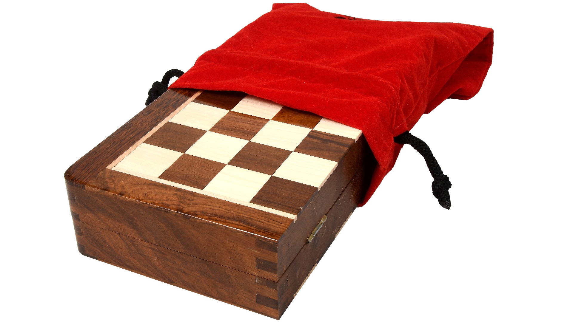 5-1/4" CHESSBAZAAR Travel Series Wooden Magnetic Chess Set in Sheesham Wood 