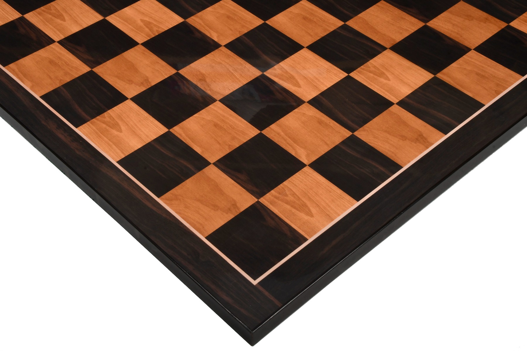 21"x 21" Hand Carved European Vintage High Detail Wooden Handmade Chess Set 