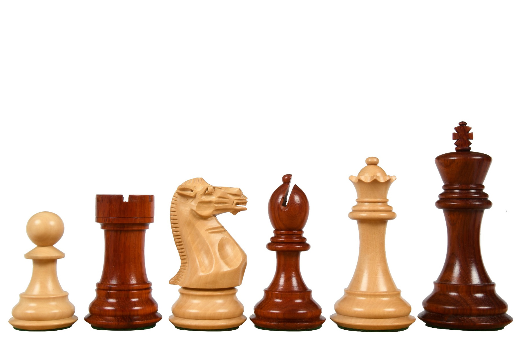 Bud Rose wood Galaxy Staunton Wooden Chess Set Pieces Size 3" with Board Box 