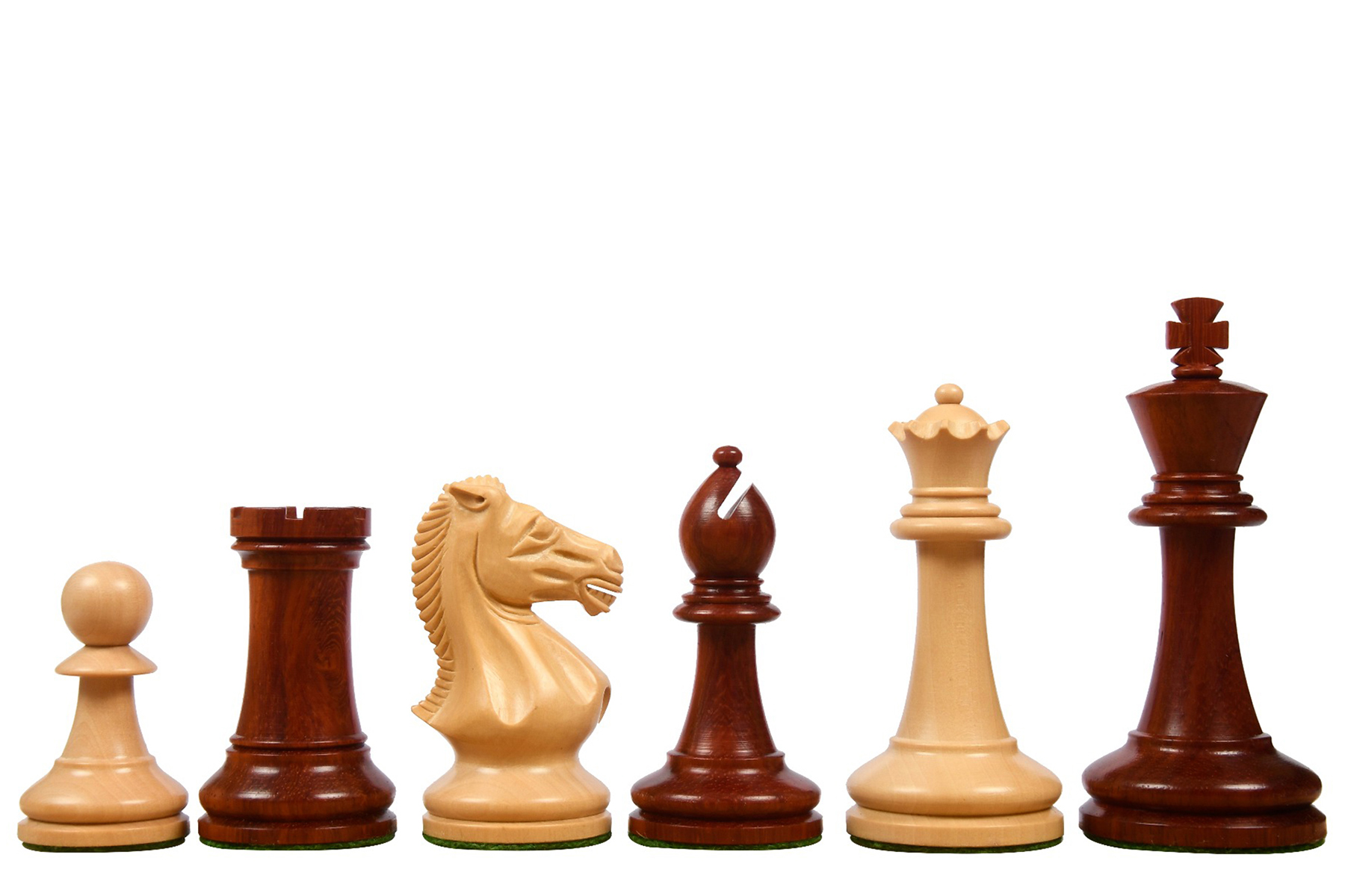 1950 Reproduziert Bobby Fischer 3.7" Dubrovnik Schach Schachfiguren Holz Se 