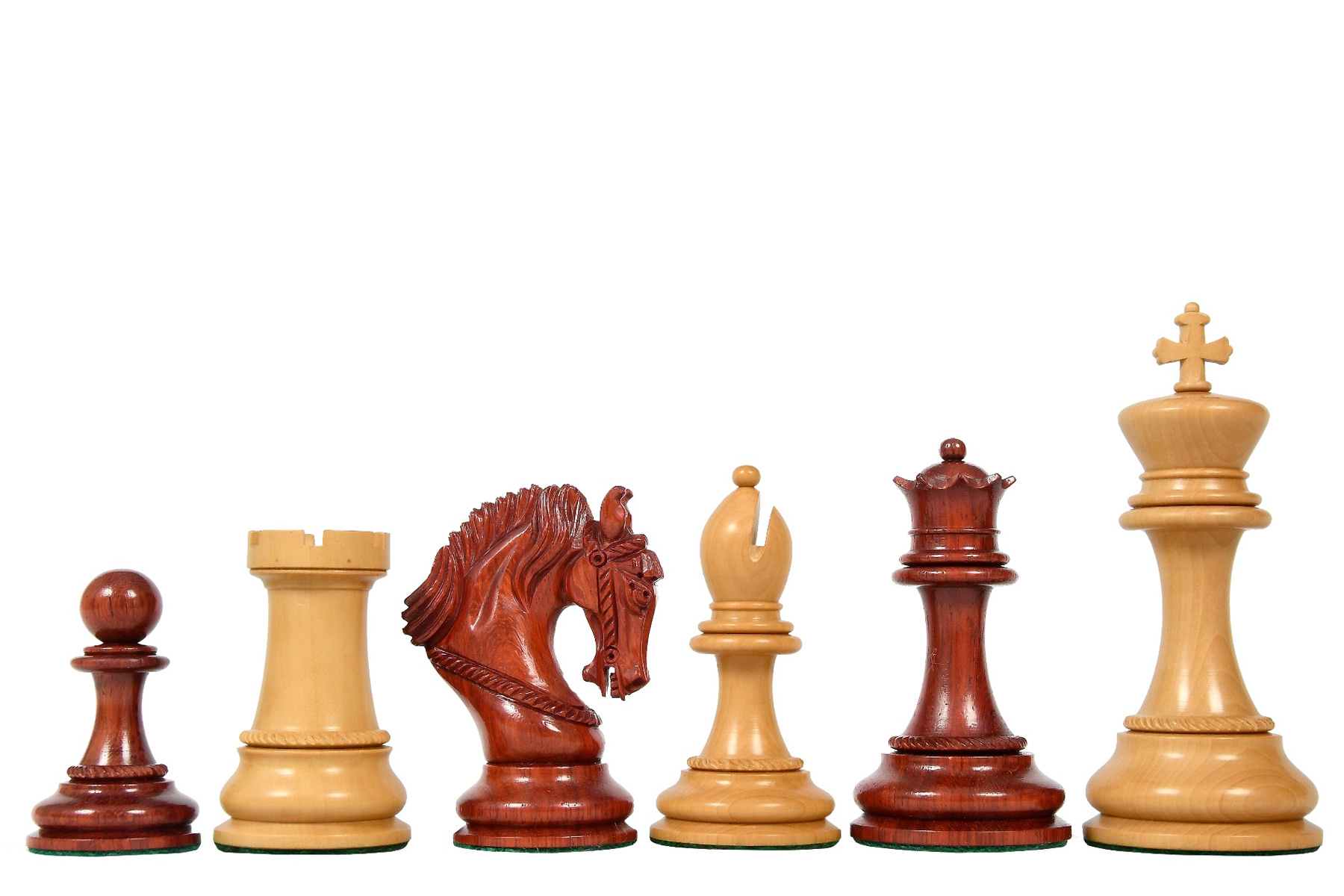 sheesham Staunton wooden Chess Pieces Set Rosewood giant King: 4.8" 4 Queens 