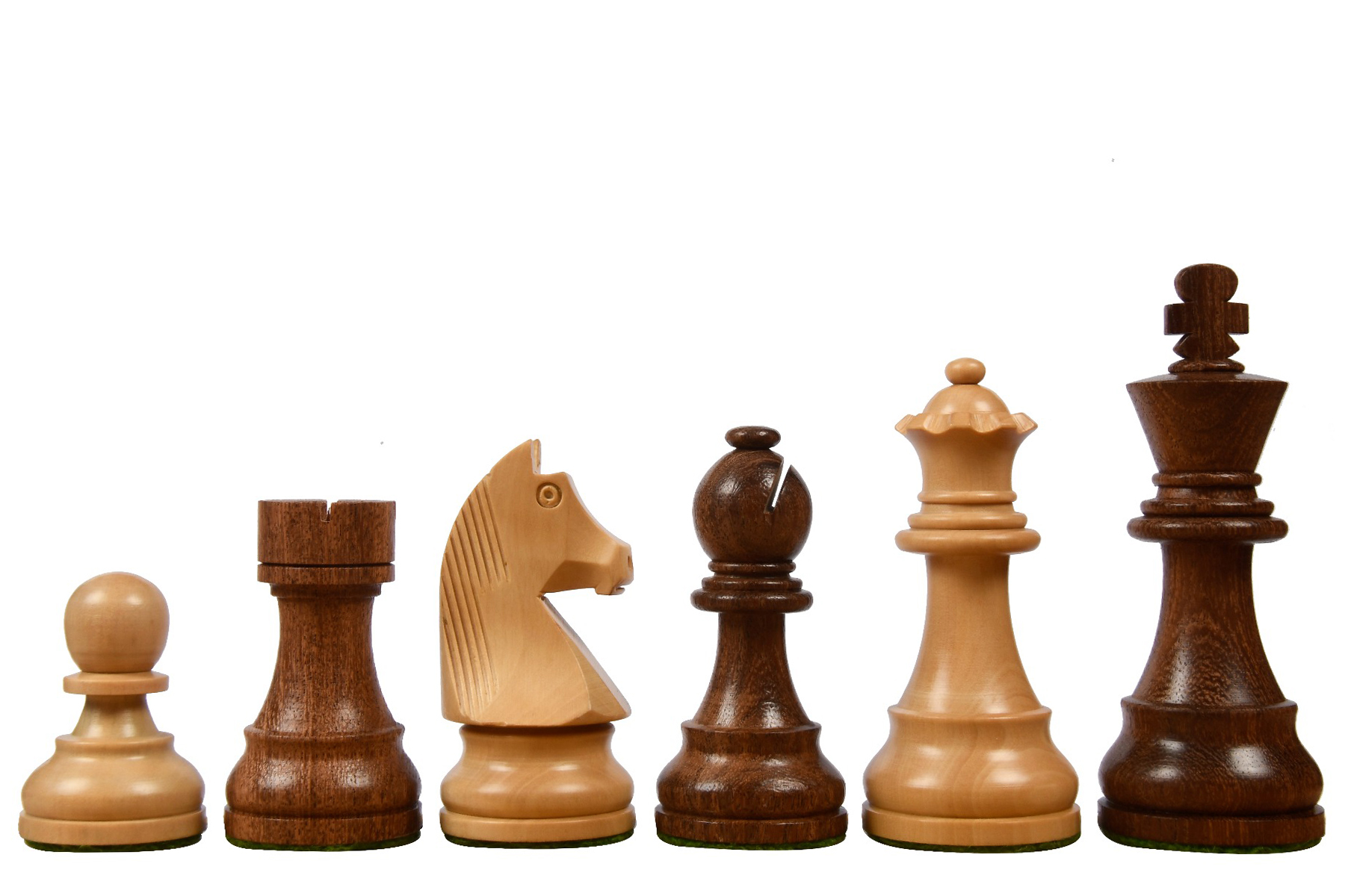 Great board. Brand New German Knight wooden chess set 