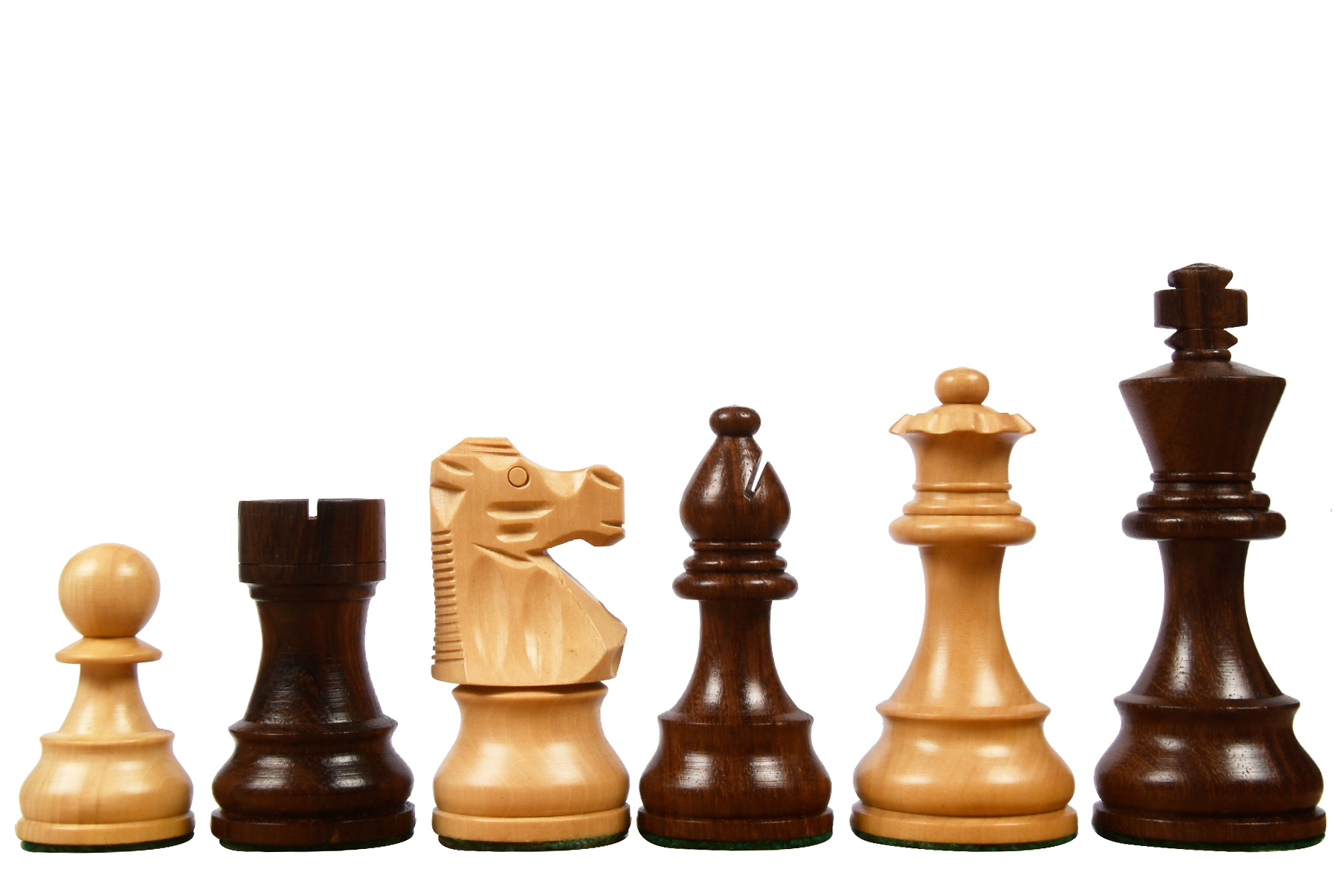 King Height 72 MM show original title Details about   Chess Pieces-Bohemia-Staunton-Brown 